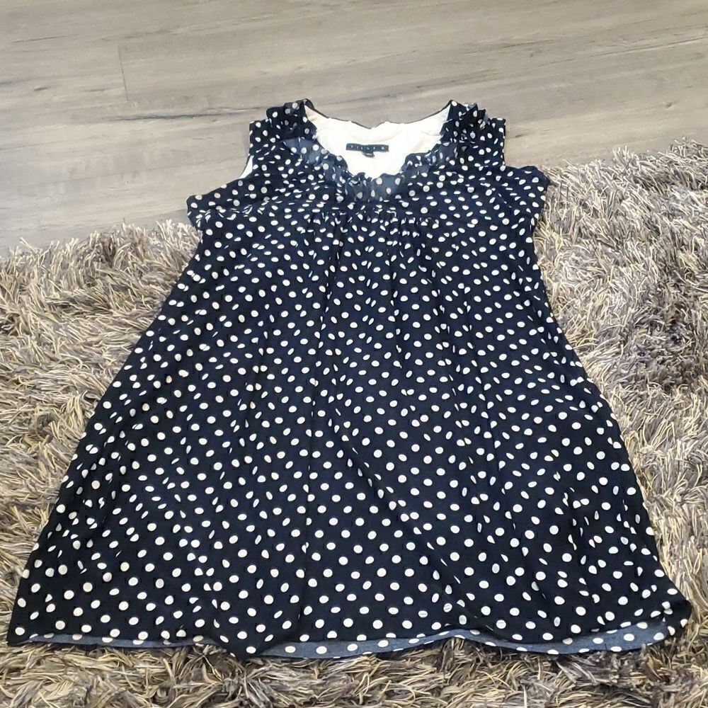 Womens Sleeveless Dress Petite Medium